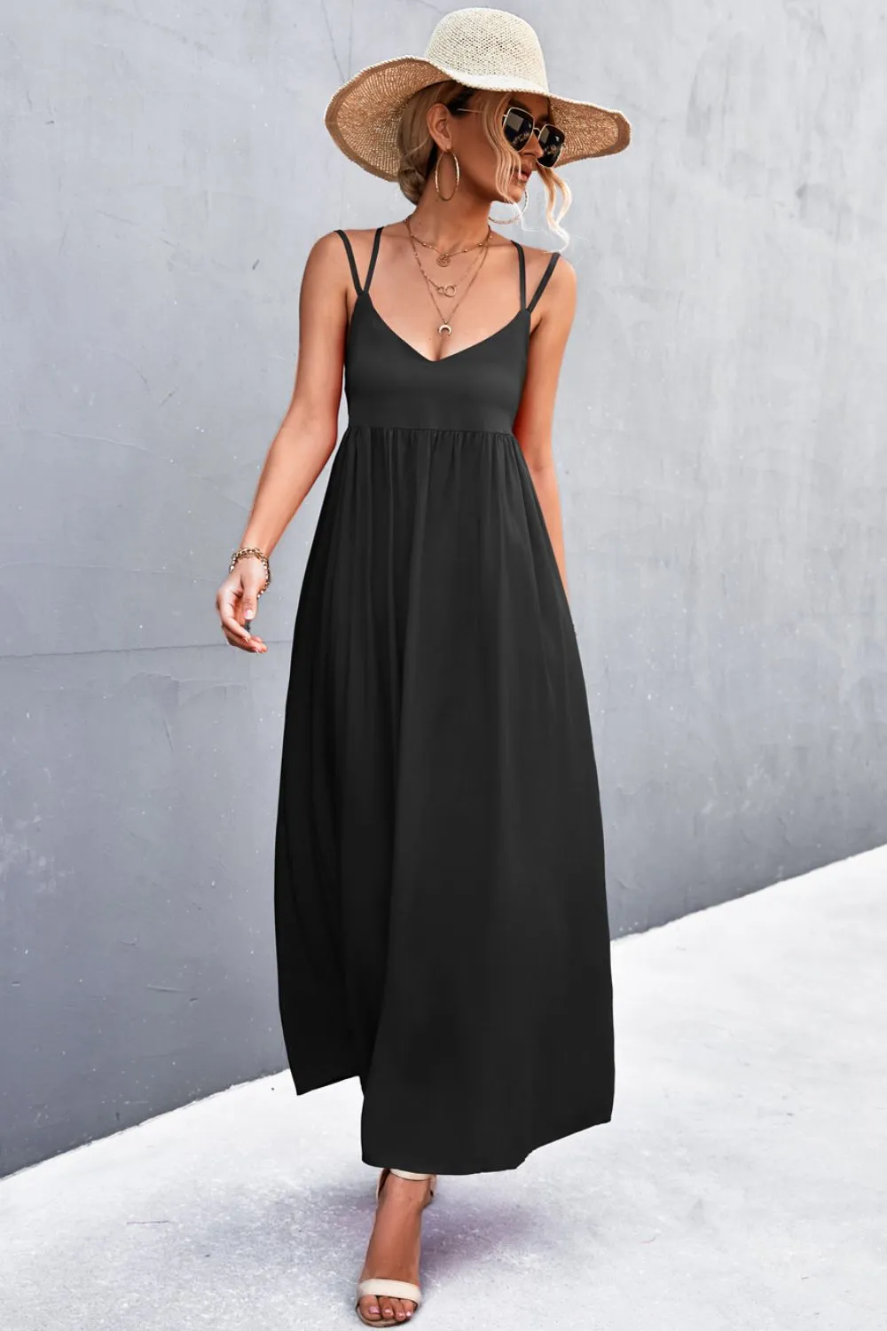 Double Strap Tie Back Dress, image 13