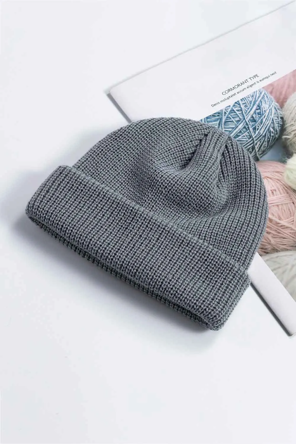 Cozy Rib-Knit Cuff Beanie, image 34