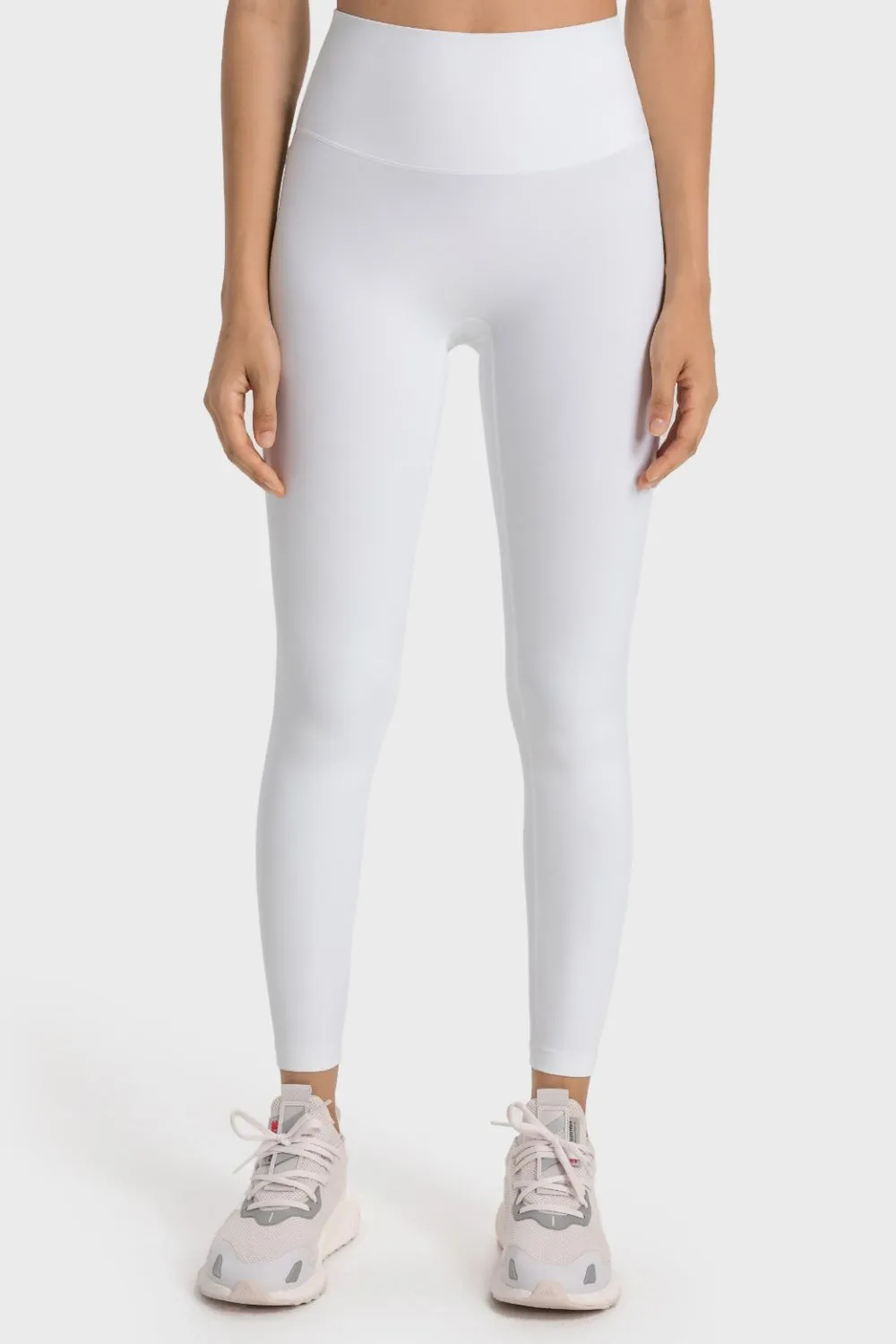 High-Rise Wide Waistband Yoga Leggings, image 14