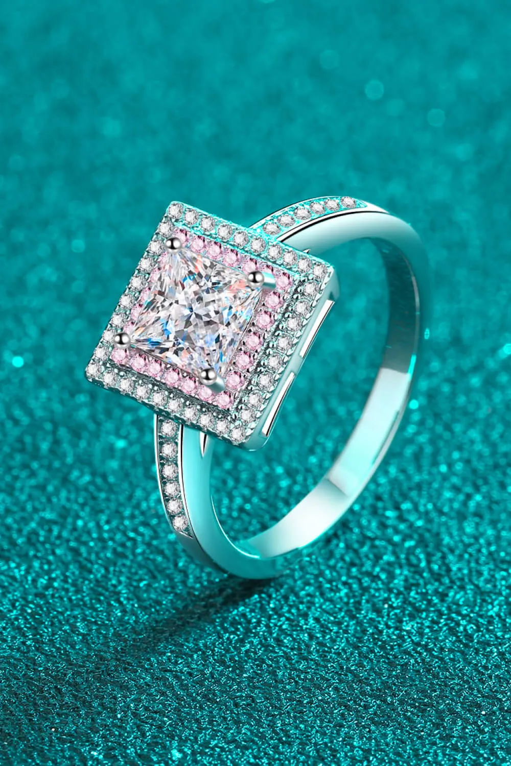 Stay Elegant 1 Carat Moissanite Ring, image 4