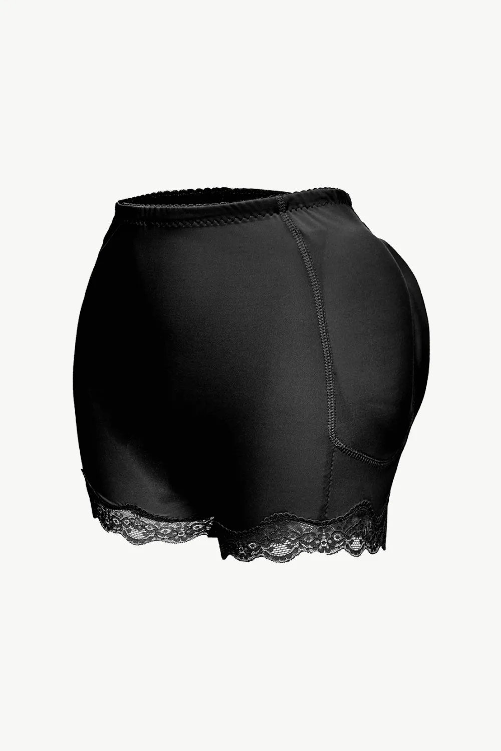 Full Size Lace Trim Shaping Shorts, image 6