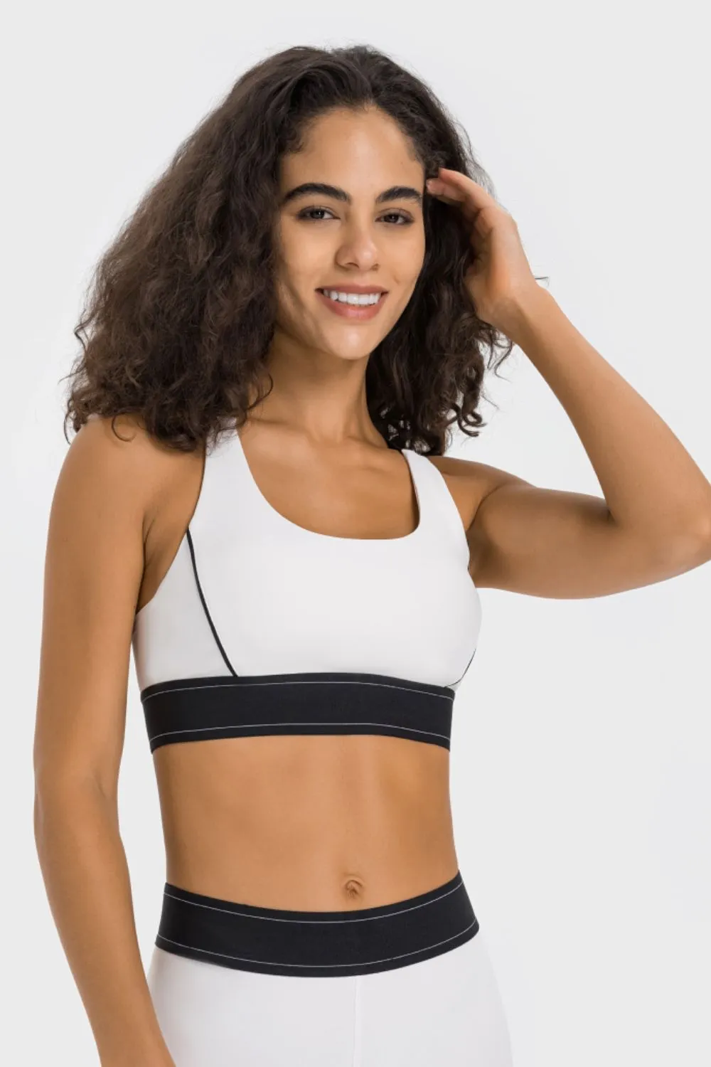 Contrast Sports Bra, image 9