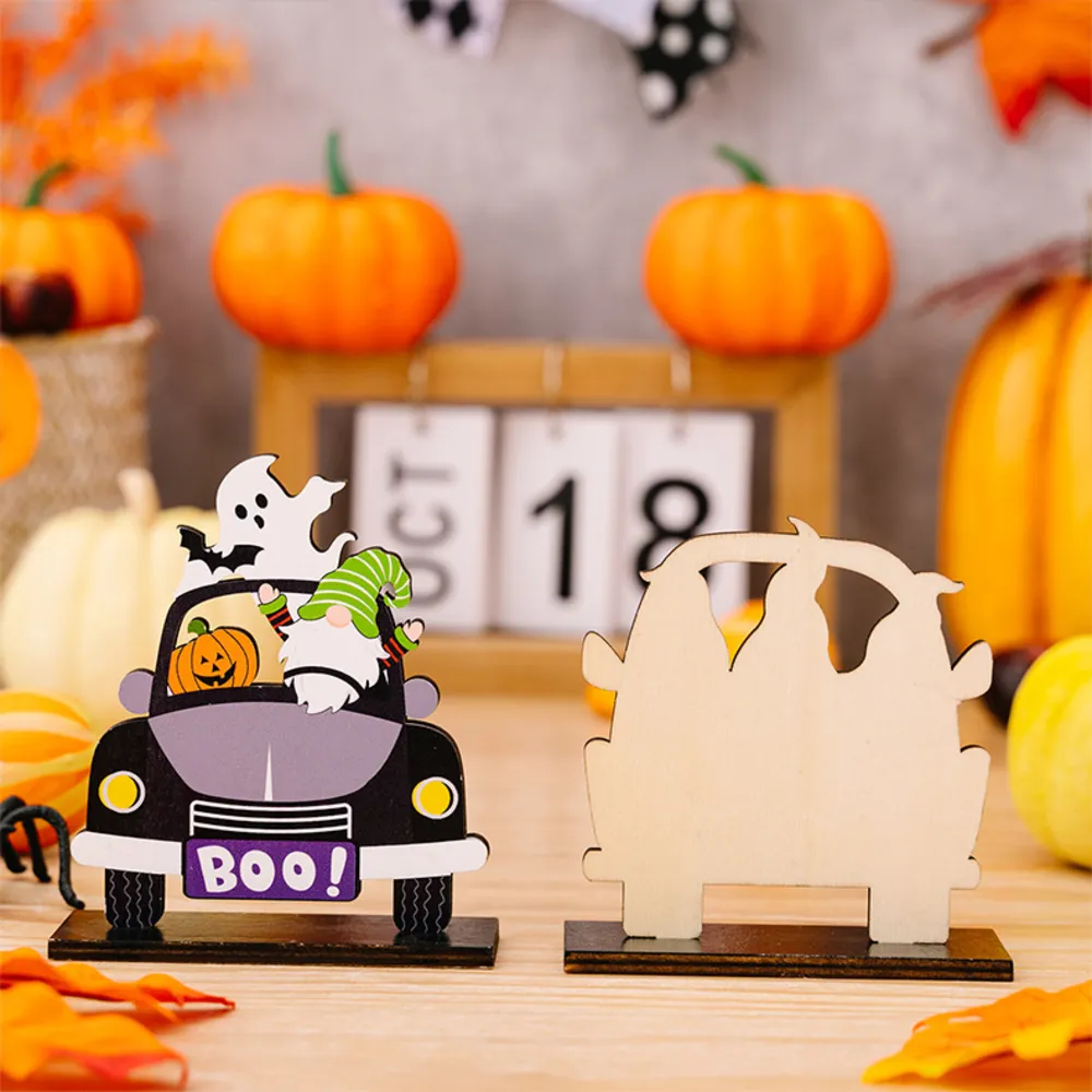 3-Piece Halloween Element Car-Shape Ornaments, image 8
