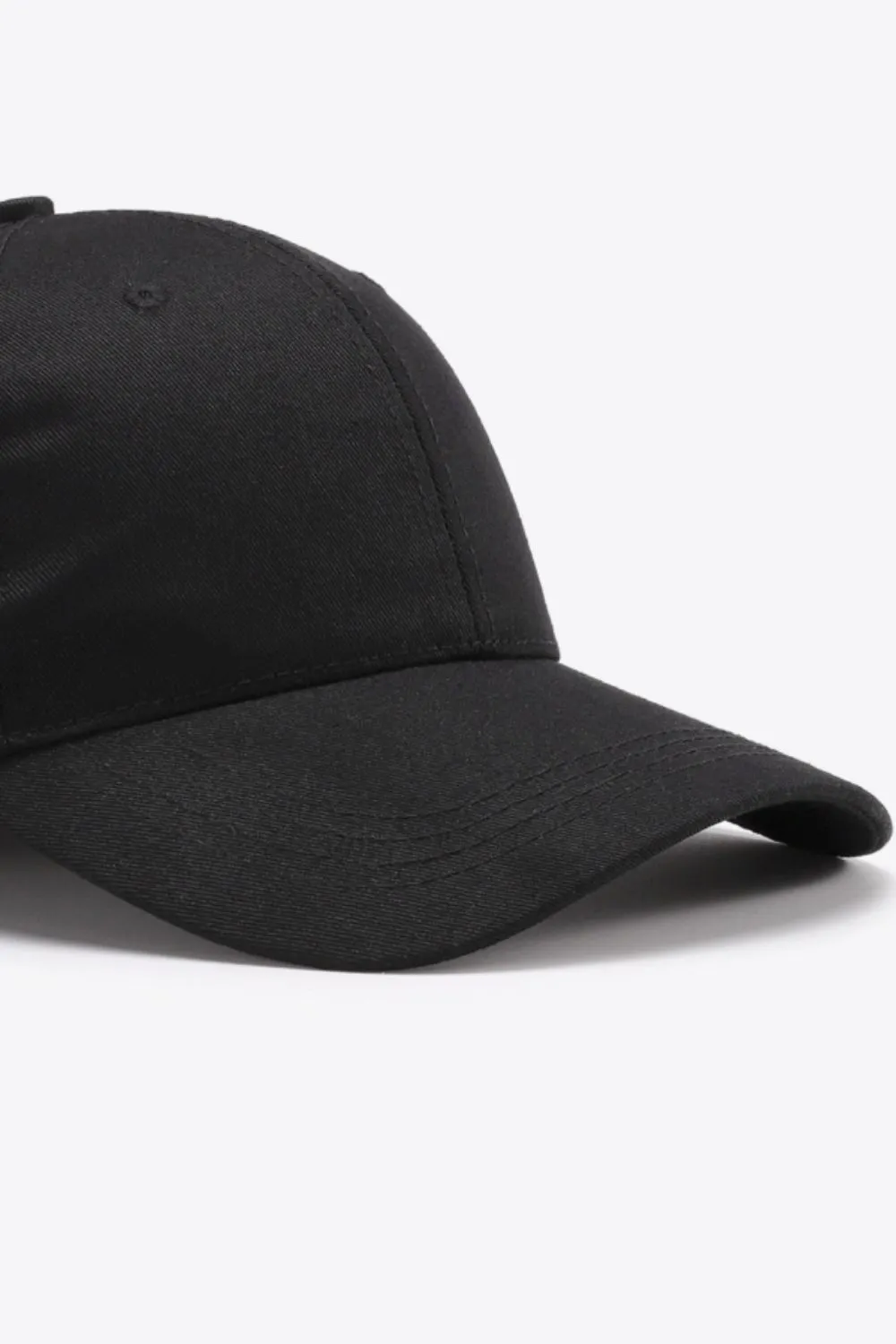 Plain Adjustable Cotton Baseball Cap, image 21