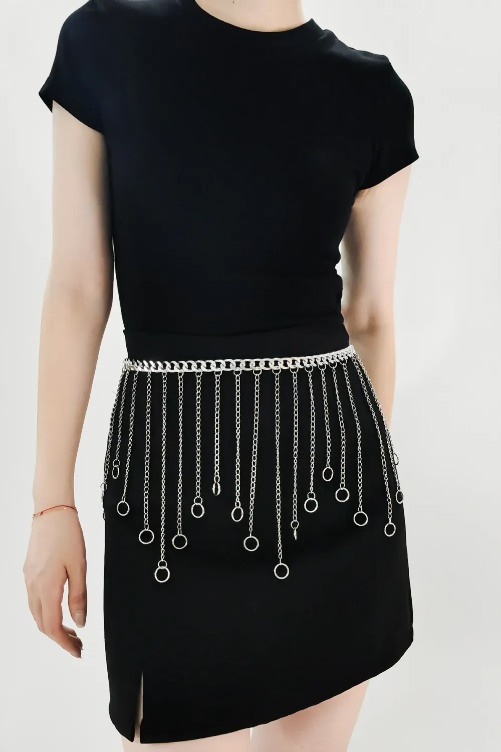 Fringe Chain Alloy Belt, image 9
