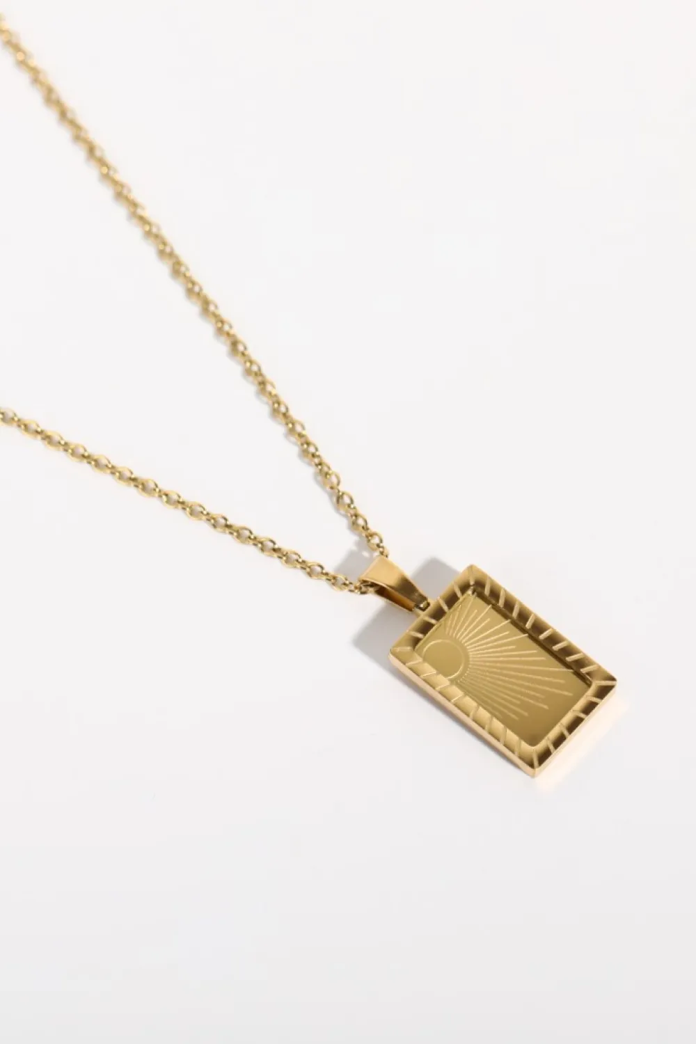 Stainless Steel 18K Gold-Plated Necklace, image 5