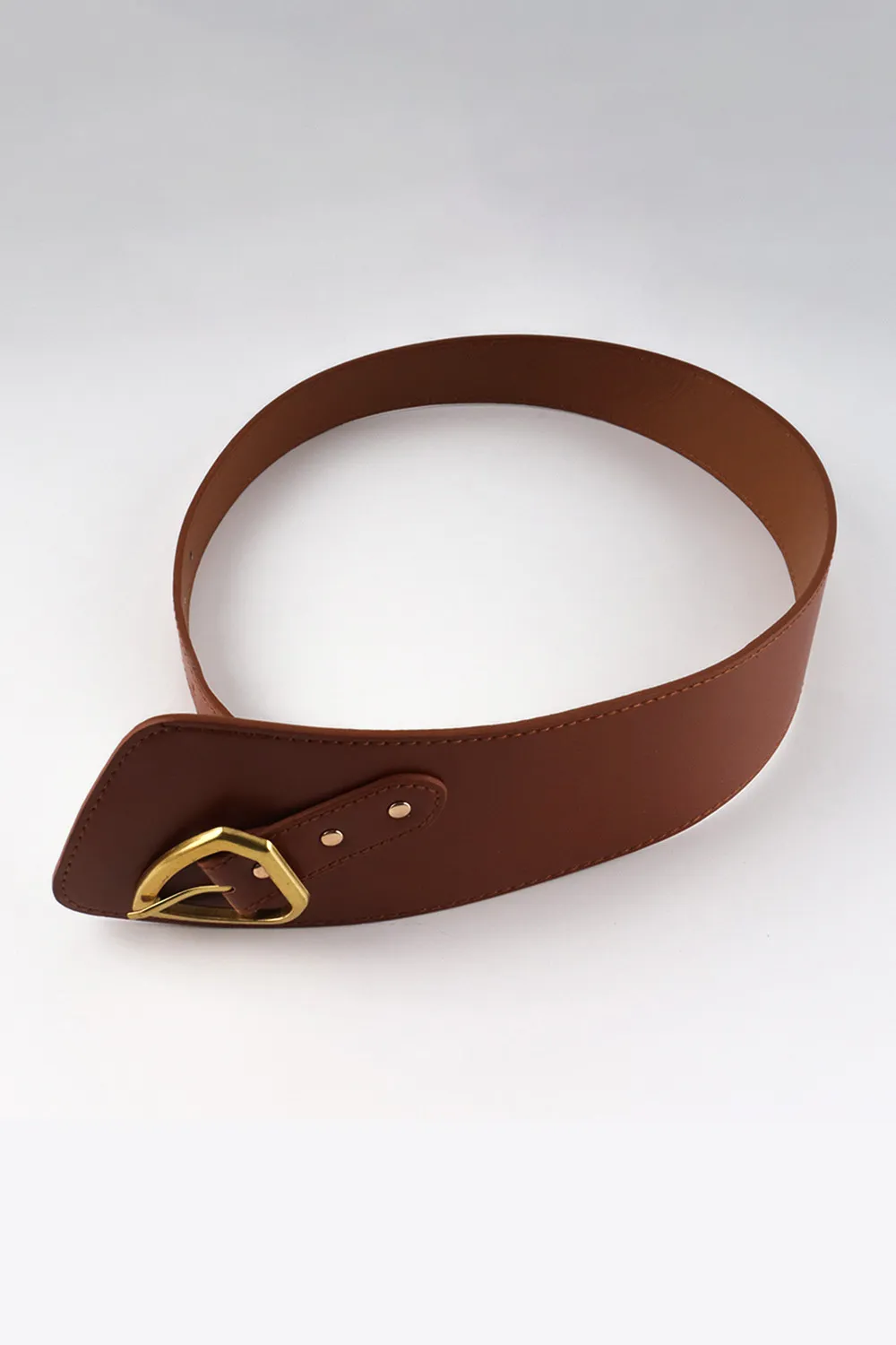 Irregular PU Leather Belt, image 4