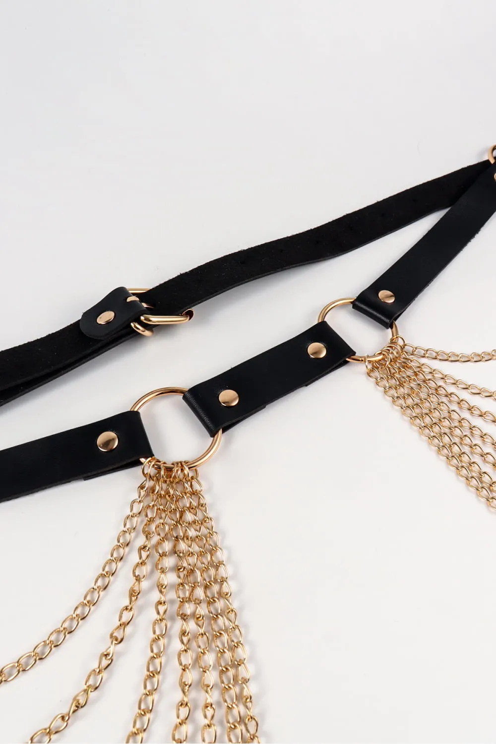 PU Belt with Chain, image 8