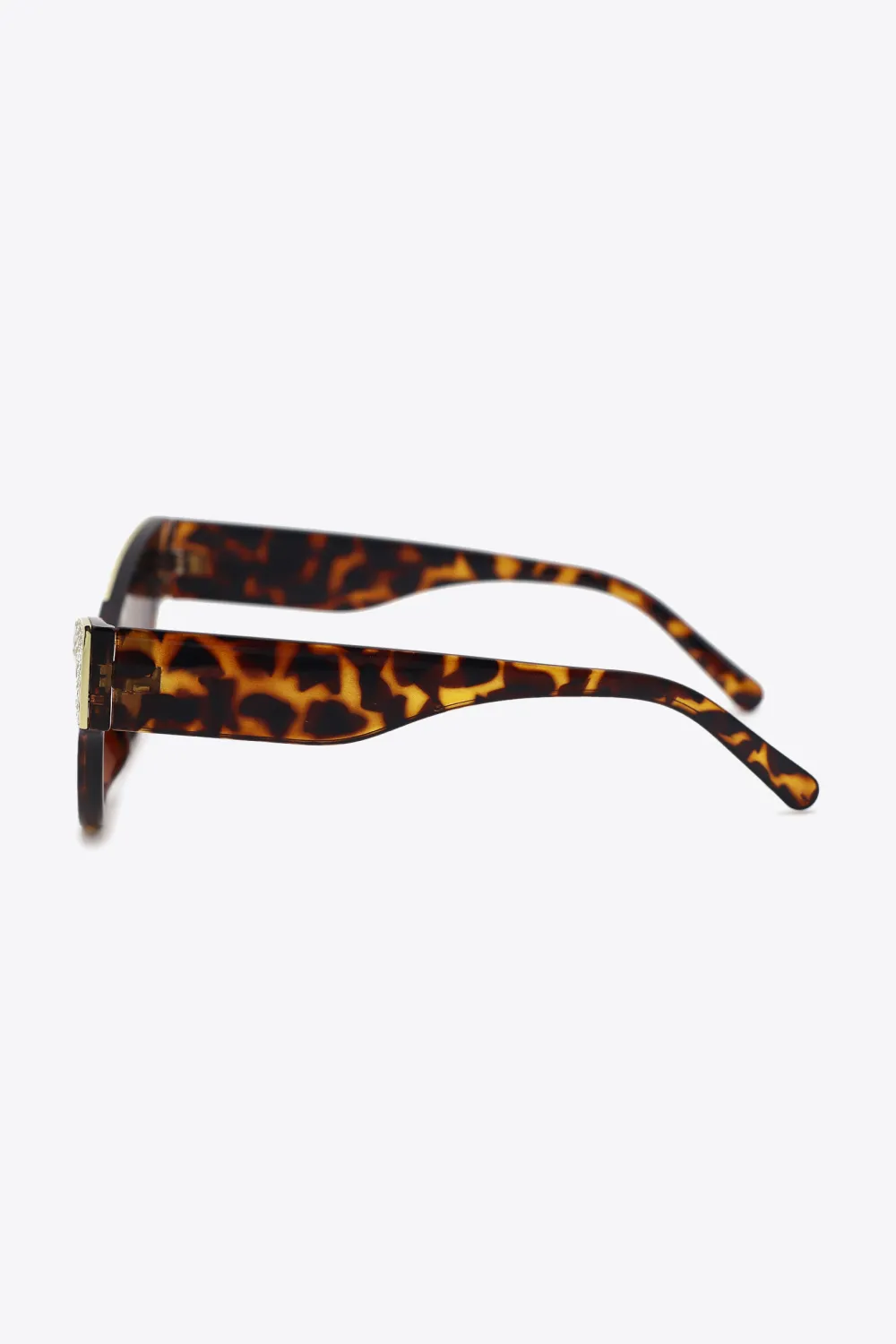 UV400 Rhinestone Trim Cat-Eye Sunglasses, image 8