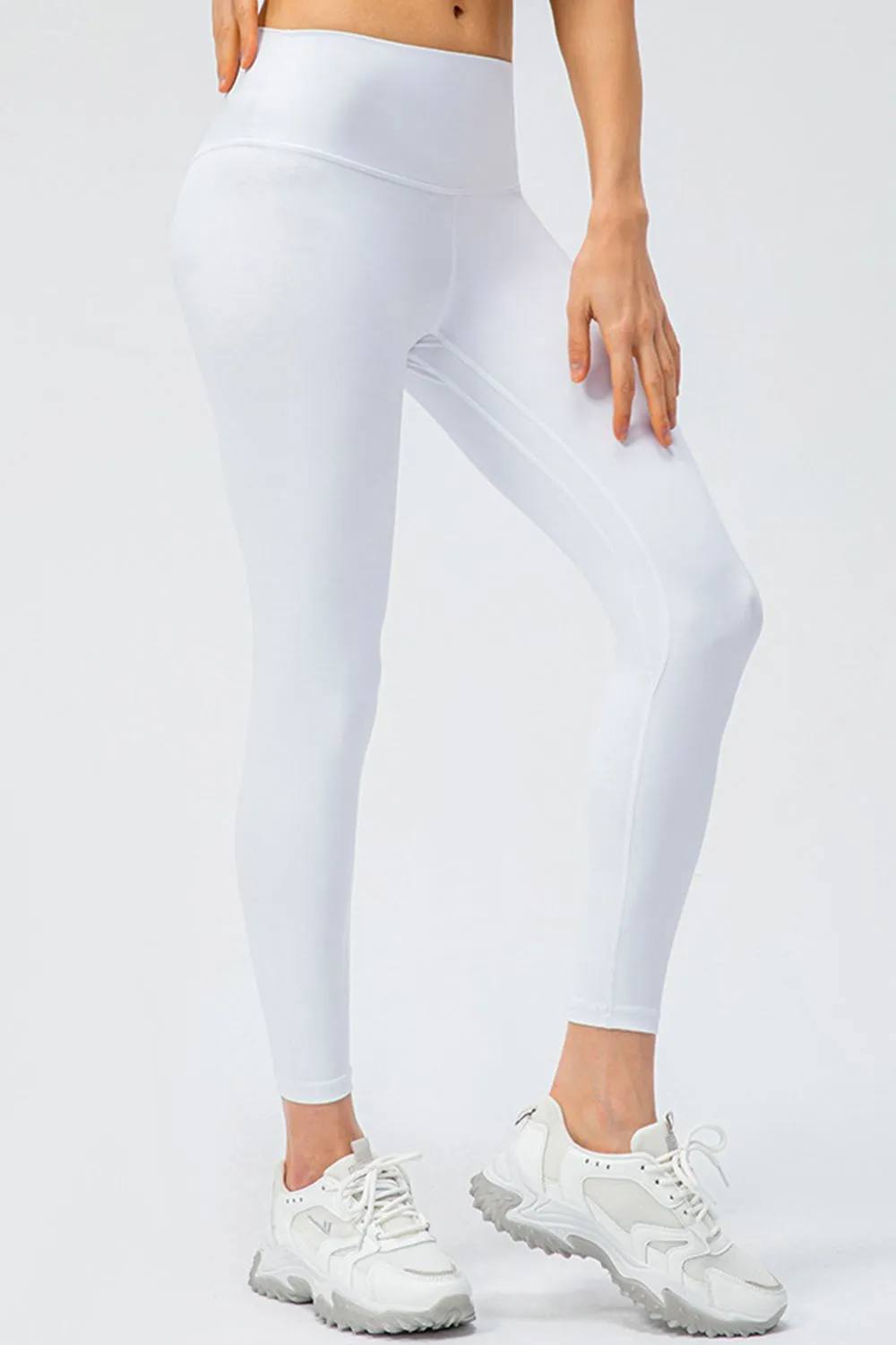 Wide Waistband Slim Fit Active Leggings, image 13