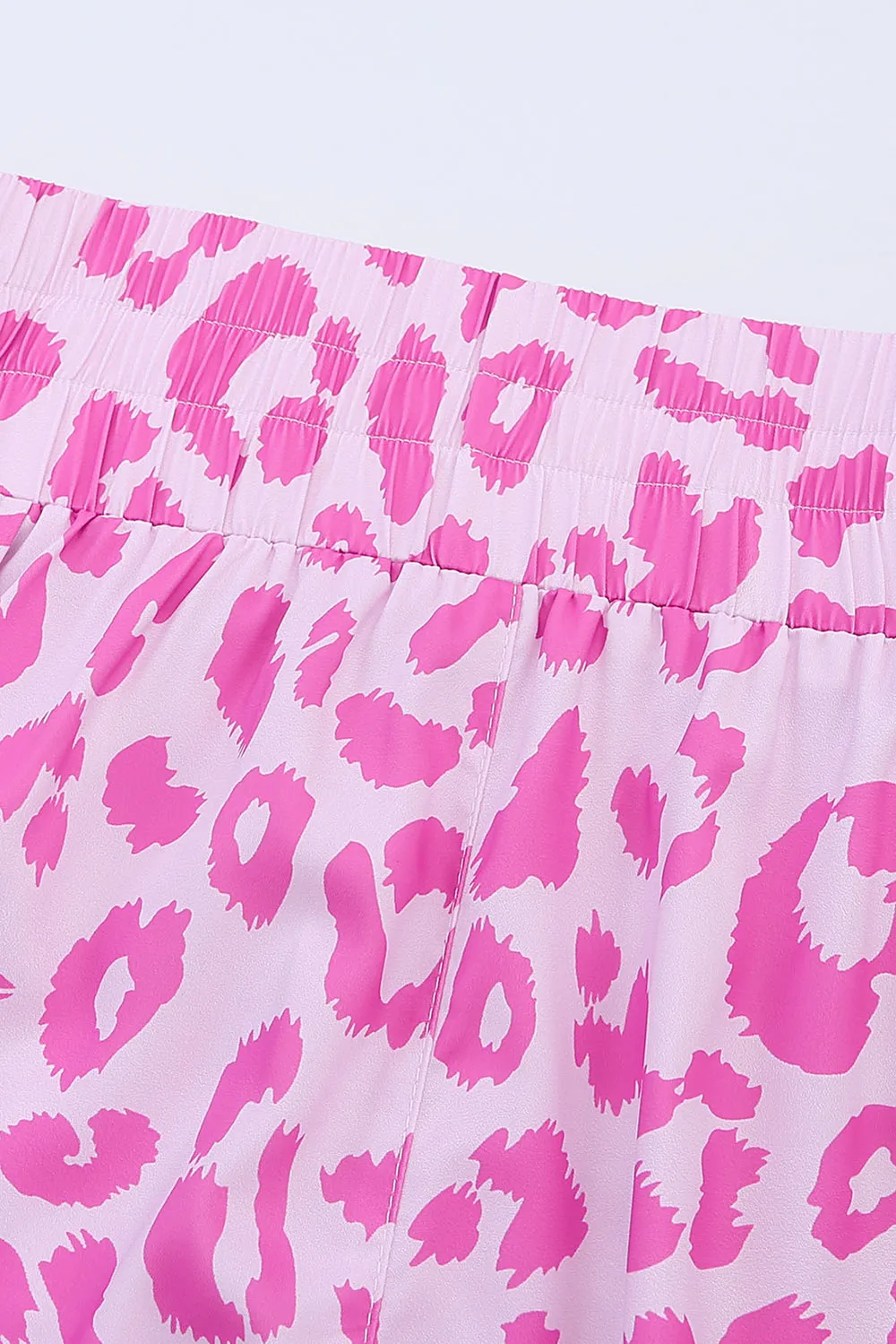 Leopard Elastic Waist Shorts, image 22