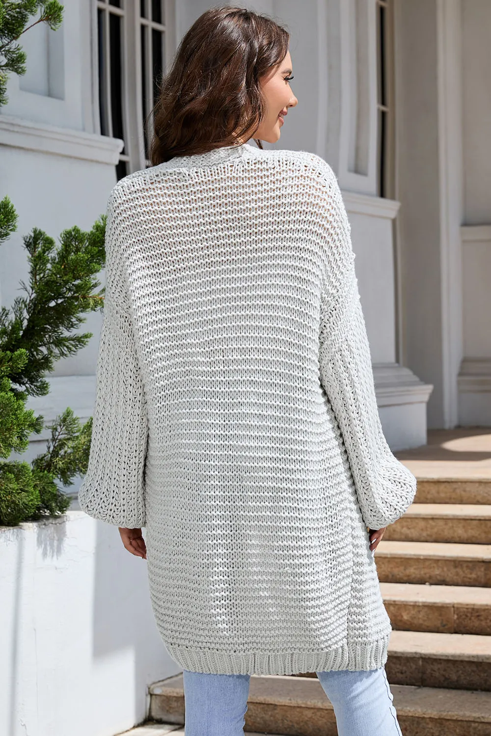 Open Front Longline Cardigan, image 19