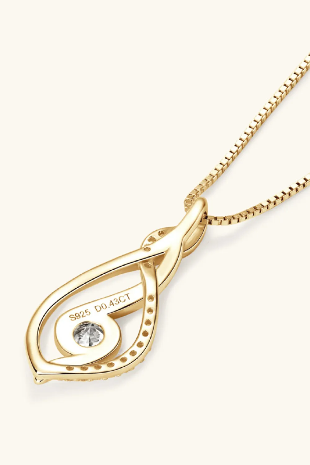 Moissanite 925 Sterling Silver Necklace, image 10