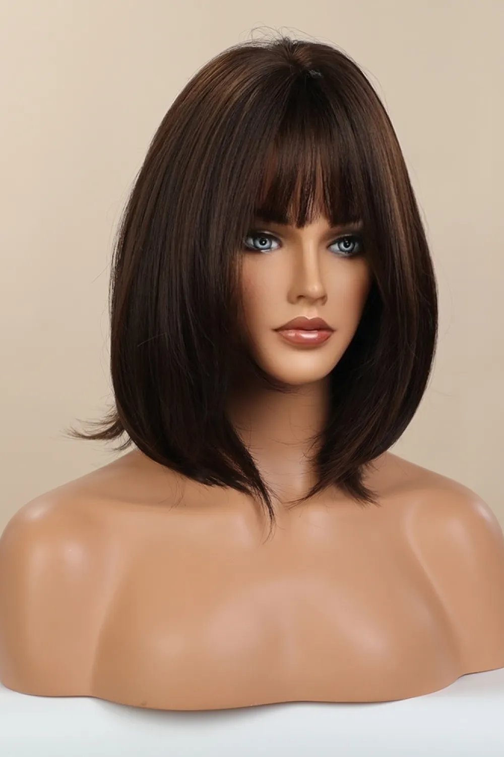 Full-Machine Bobo Synthetic Wigs 9'', image 7