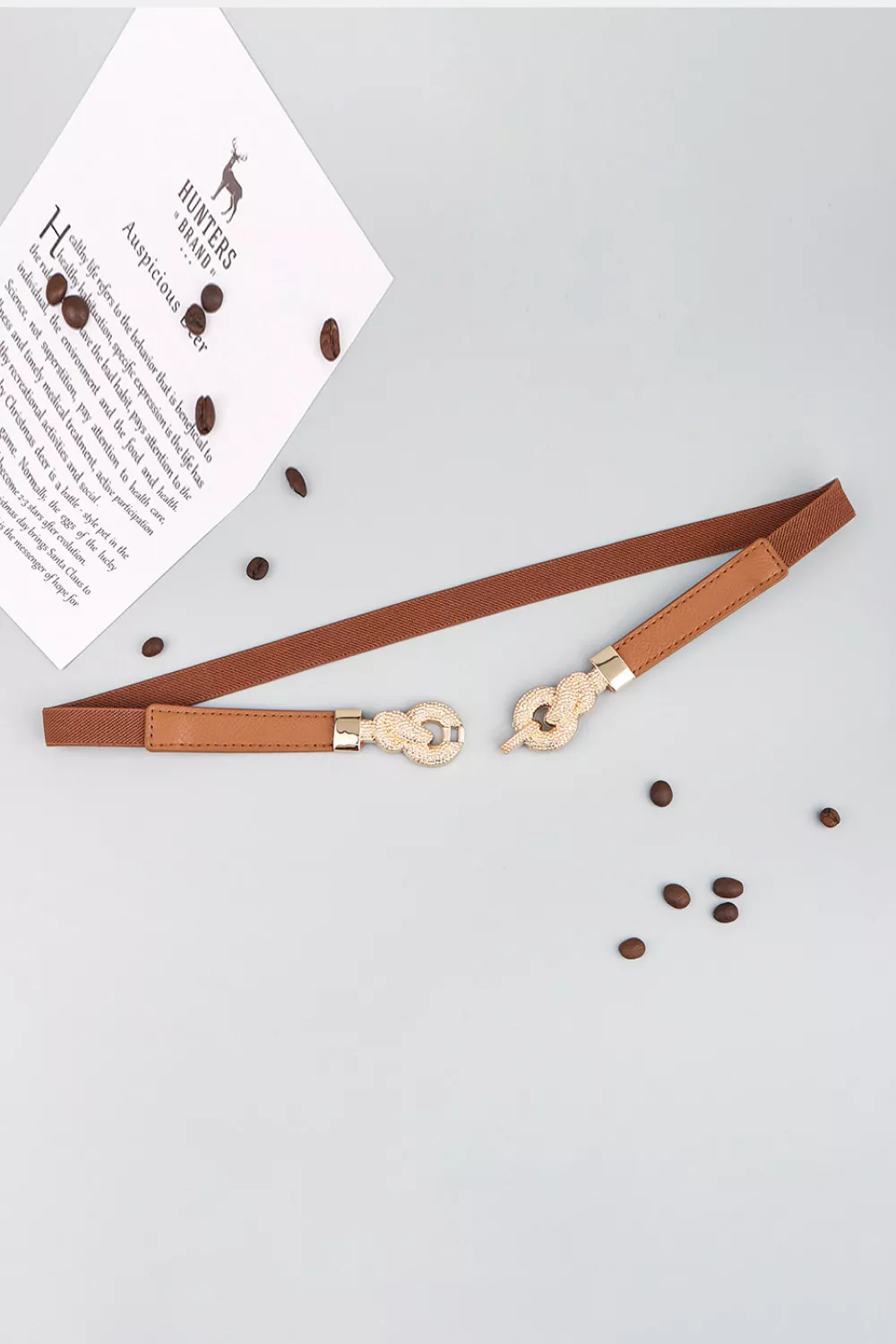 Zinc Alloy Buckle PU Leather Belt, image 7
