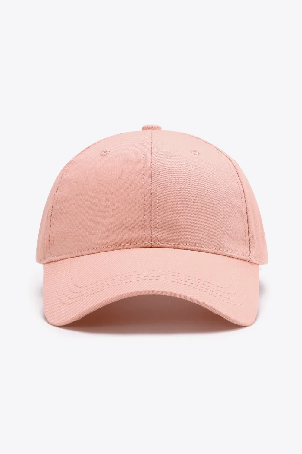 Plain Adjustable Cotton Baseball Cap, image 22