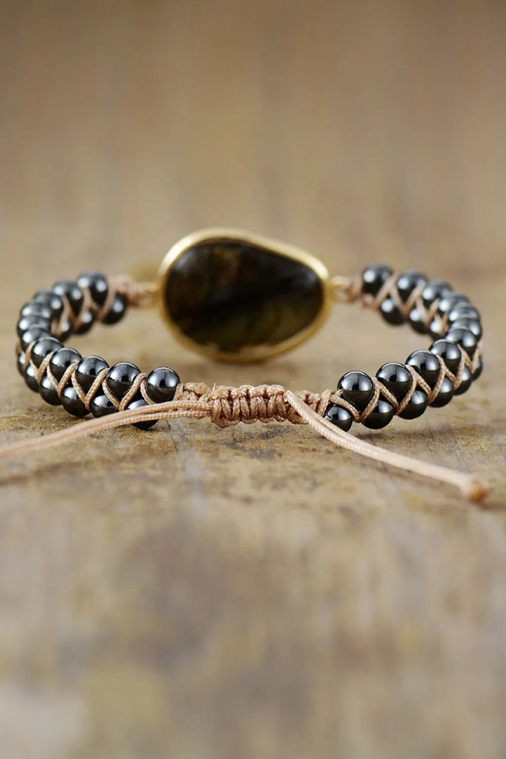 Natural Stone Beaded Bracelet, image 4