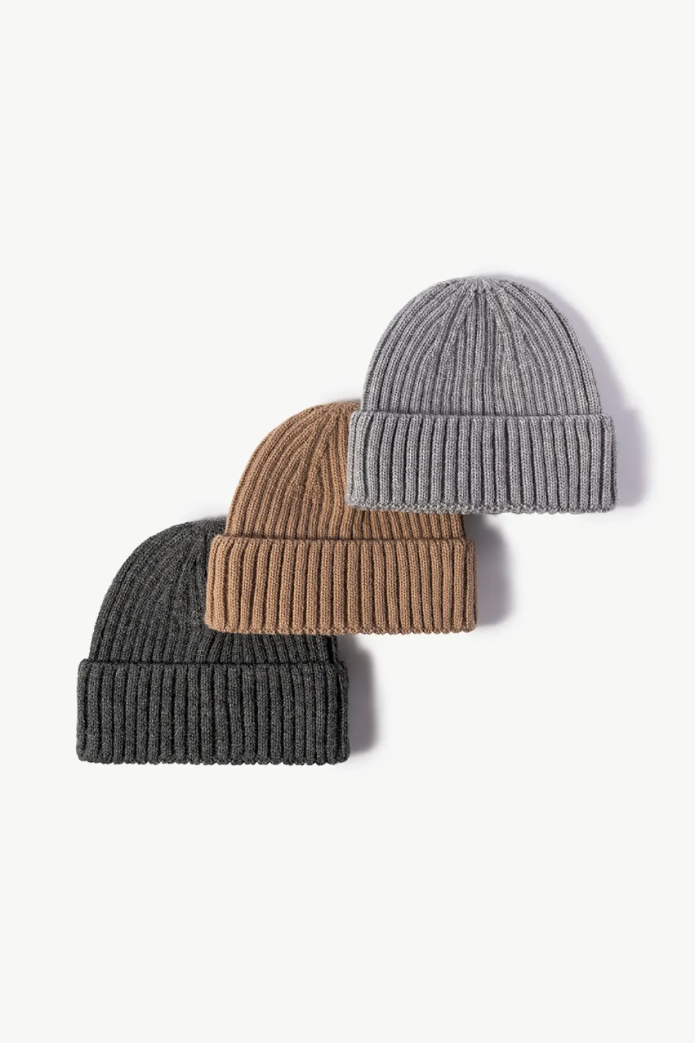 Rib-Knit Cuff Beanie, image 30