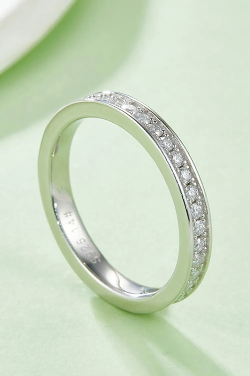Unexplained Words Moissanite Ring, image 4