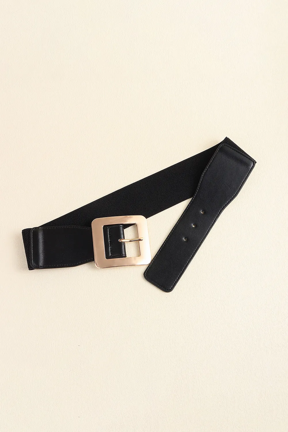 Alloy Buckle PU Leather Belt, image 3