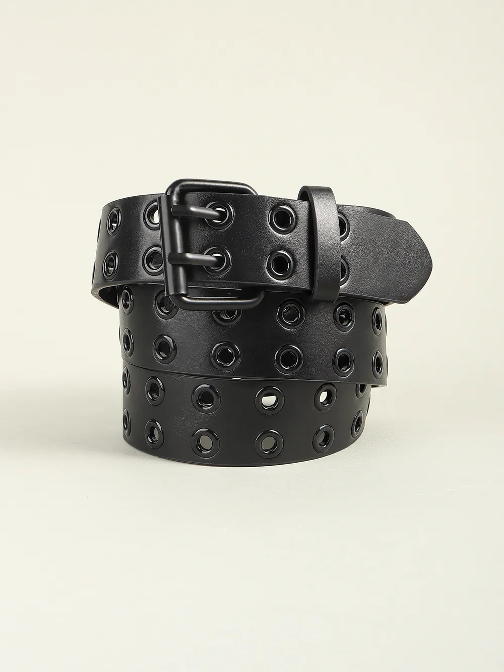 Grommet PU Leather Belt, image 19
