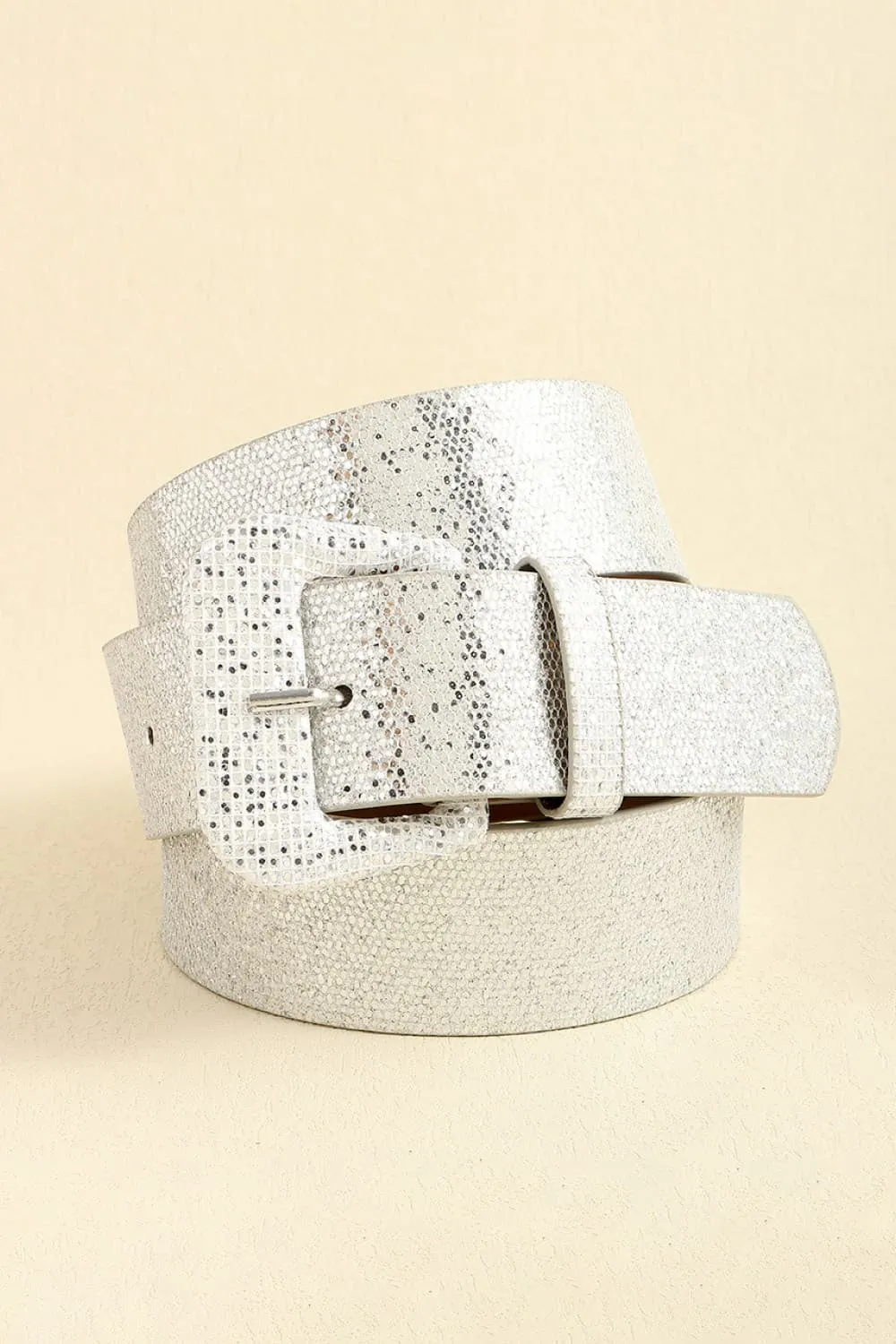 Glitter PU Leather Belt, image 15