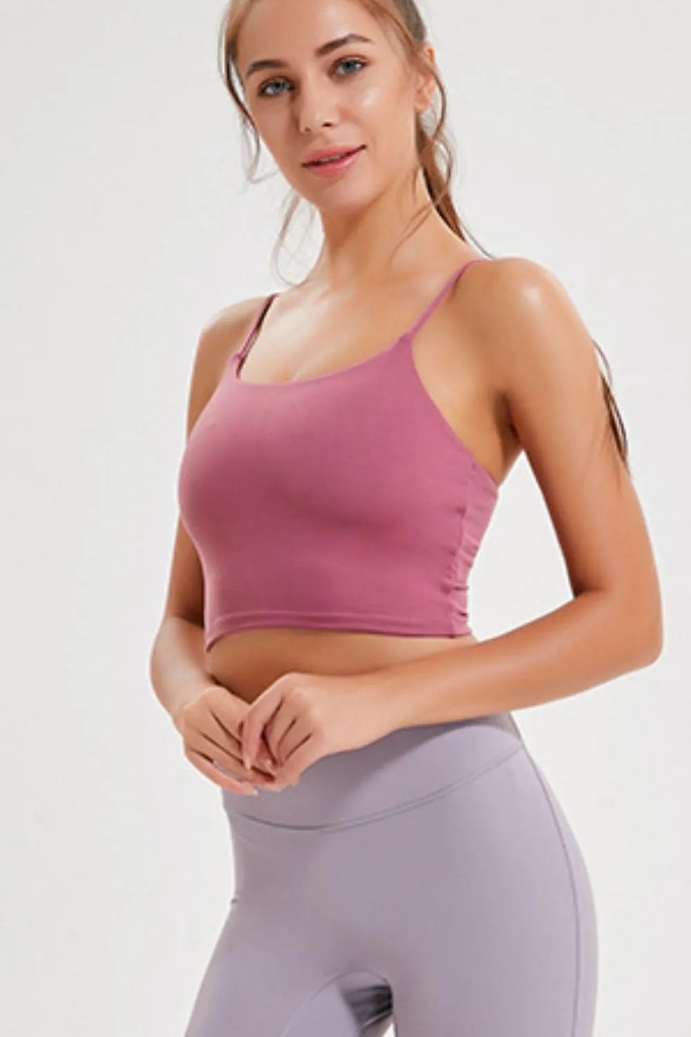Feel Like Skin Scoop Neck Sports Cami, image 16