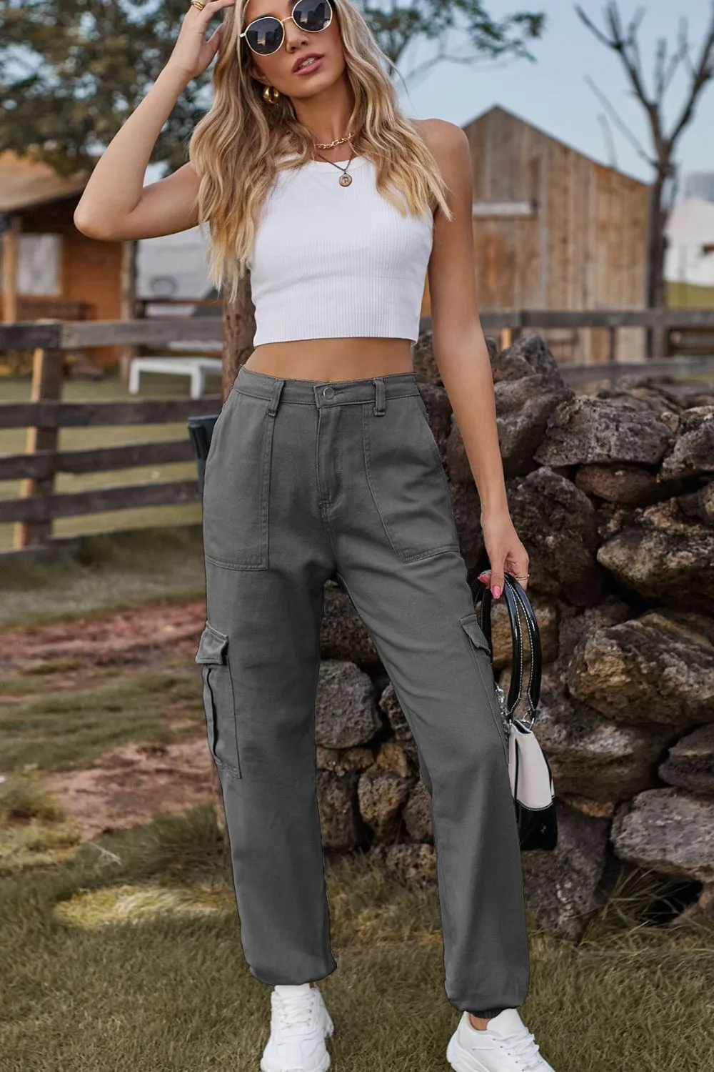 Long Jeans with Pocket, image 15