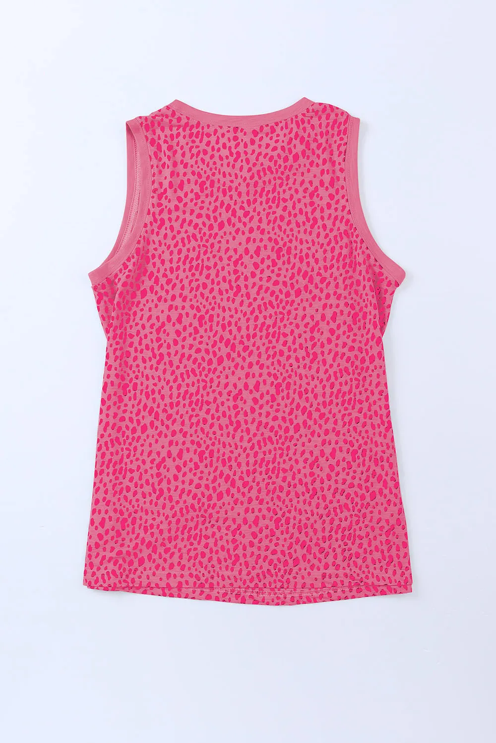 Printed Round Neck Tank Top, image 15
