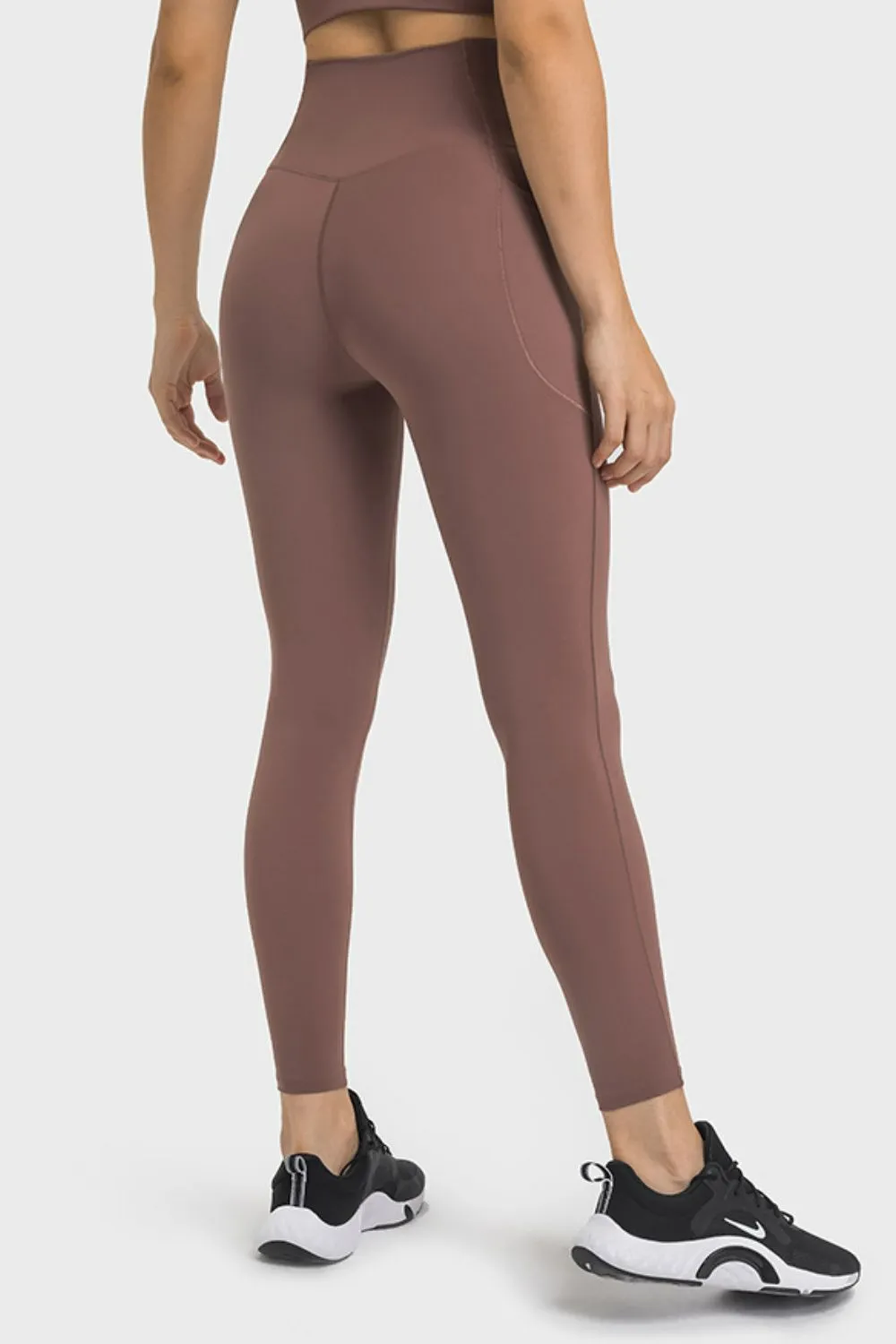 V-Waist Yoga Leggings with Pockets, image 8