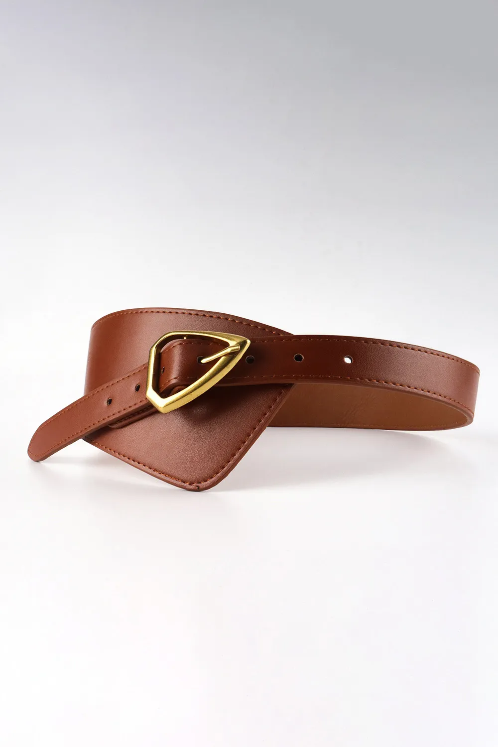 Irregular PU Leather Belt, image 5