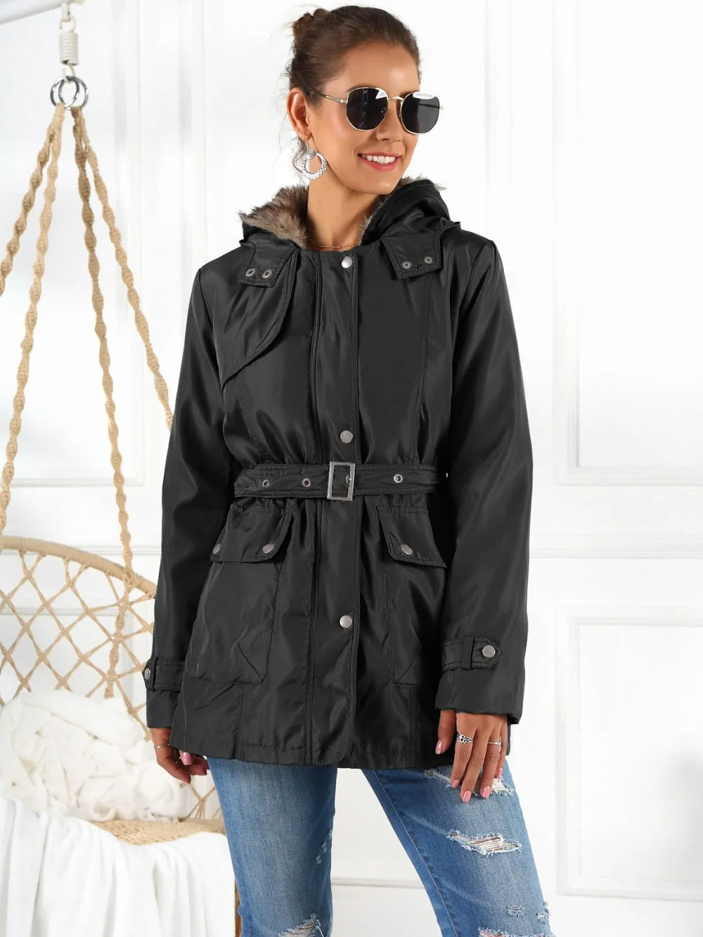 Full Size Hooded Jacket with Detachable Liner (Three-Way Wear), image 7