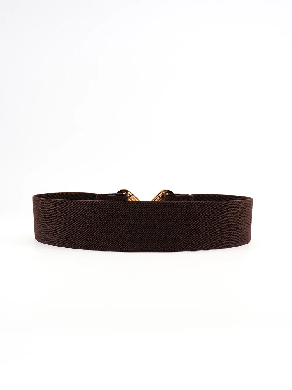 Geometric Buckle Elastic Wide Belt, image 30