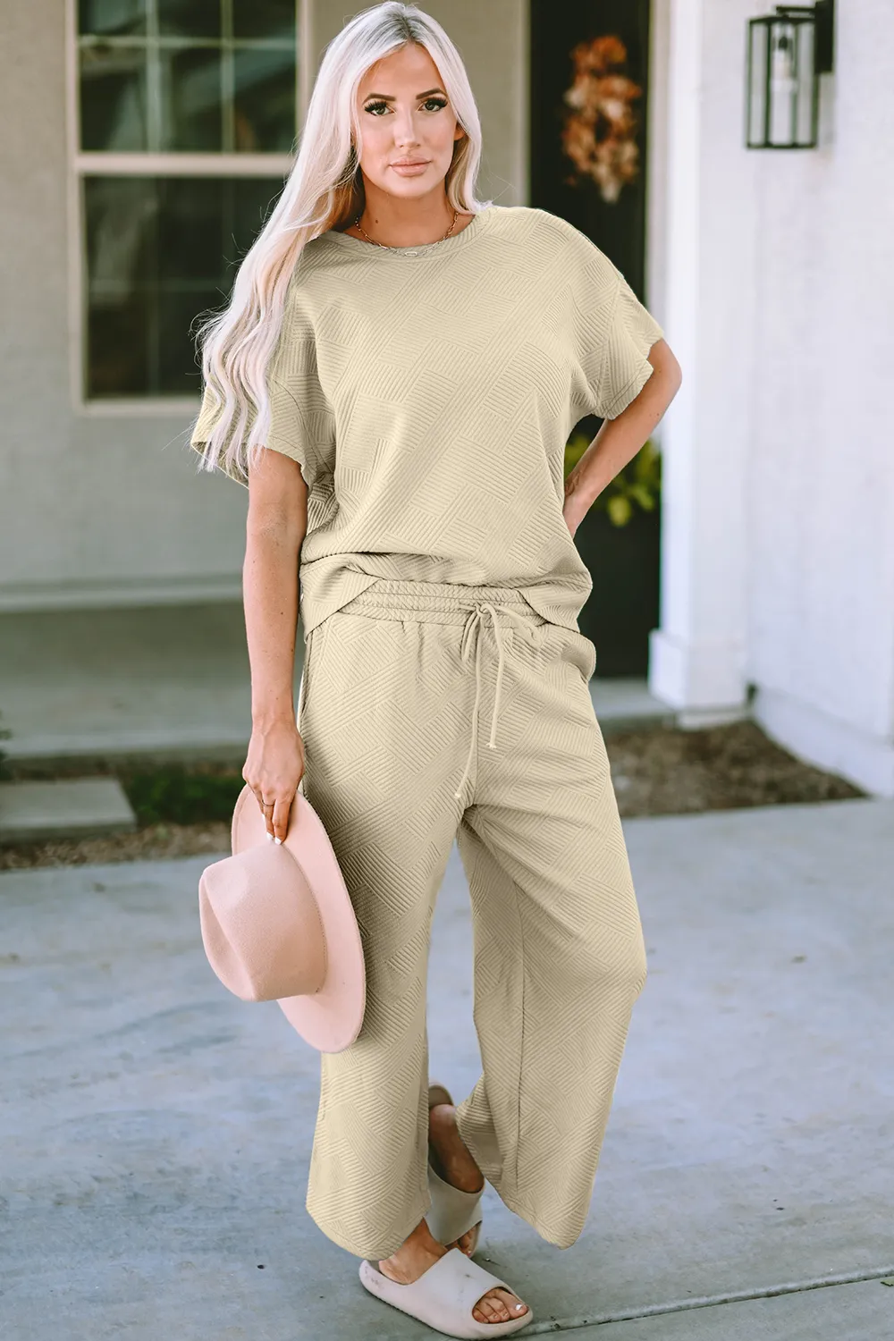 Short Sleeve Top and Pants Set, image 30