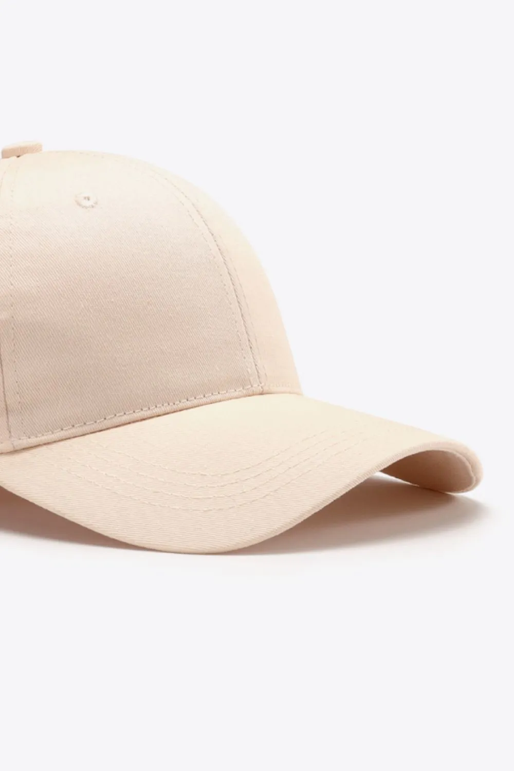 Plain Adjustable Cotton Baseball Cap, image 26