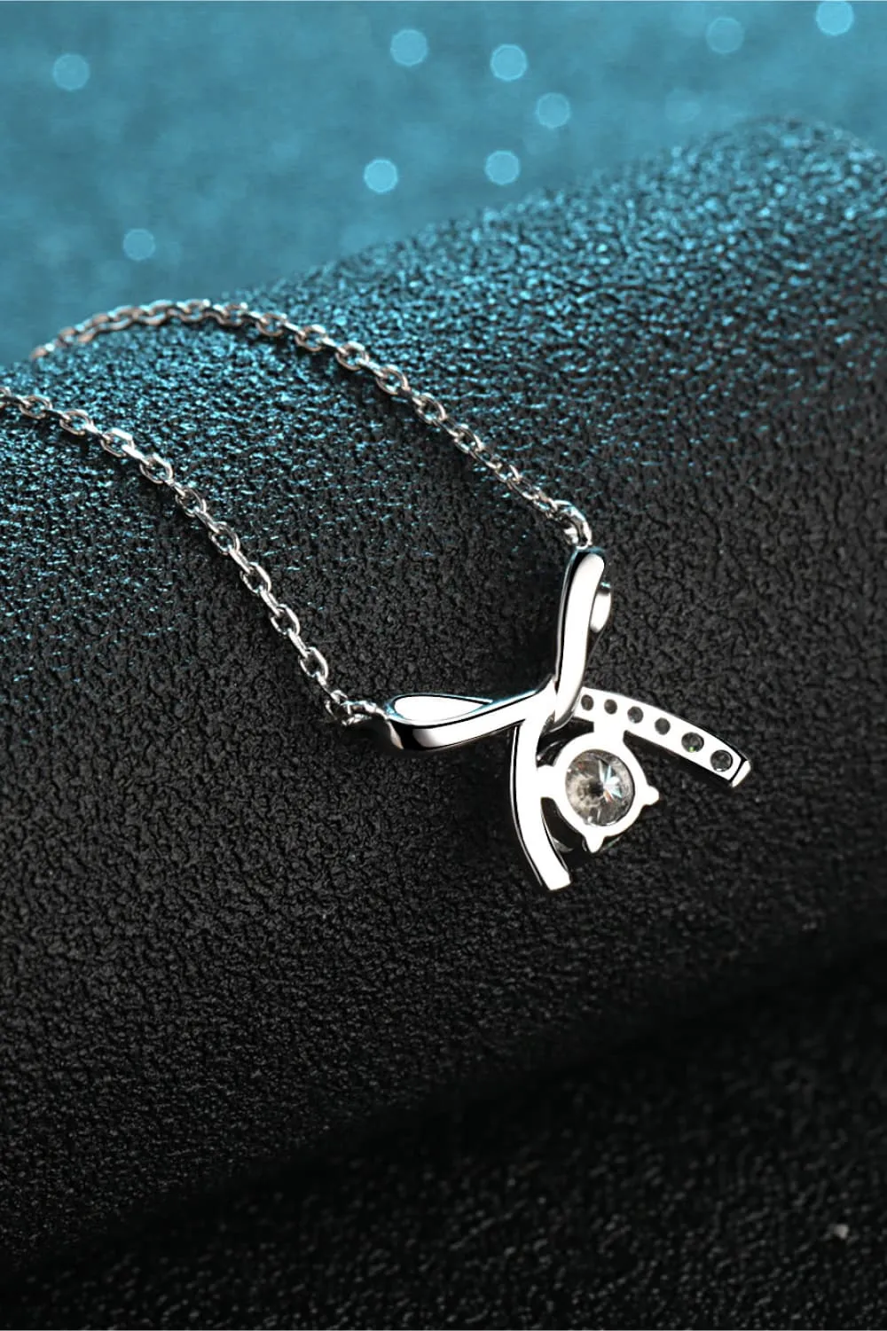 Moissanite 925 Sterling Silver Necklace, image 5