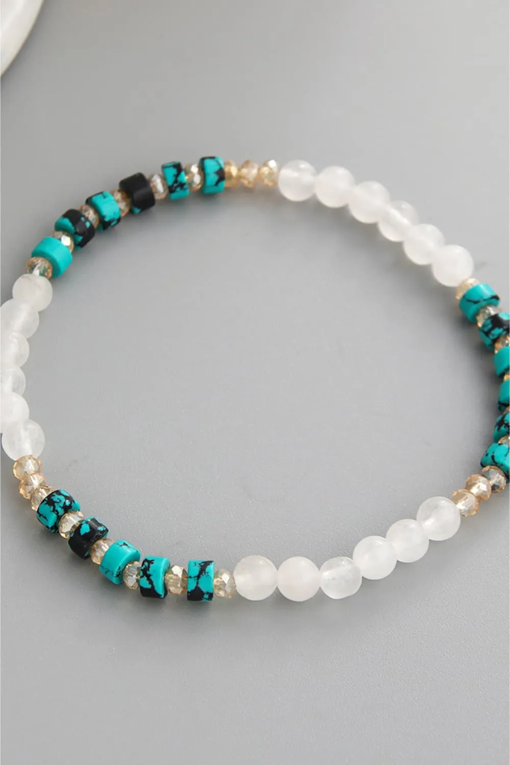 Crystal & Natural Stone Bracelet, image 4