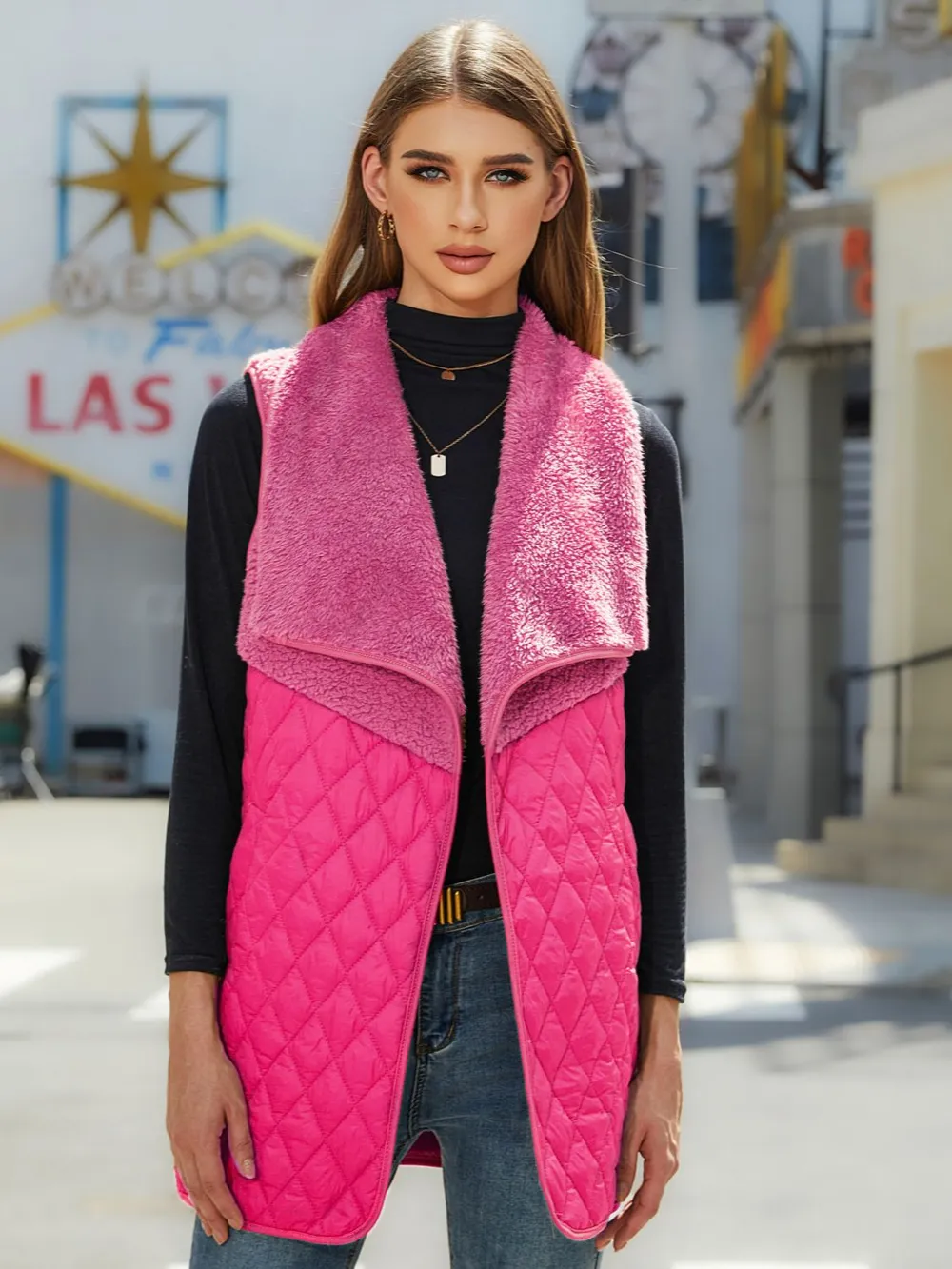 Open Front Collared Vest, image 7