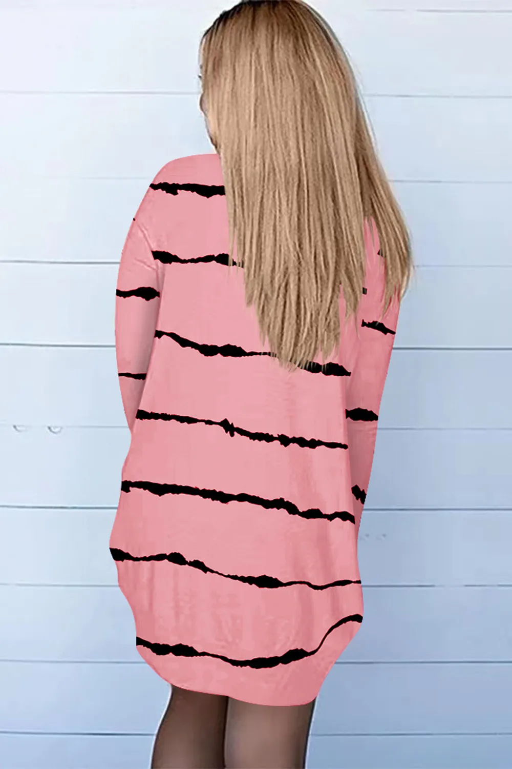 Printed Long Sleeve Cardigan, image 12