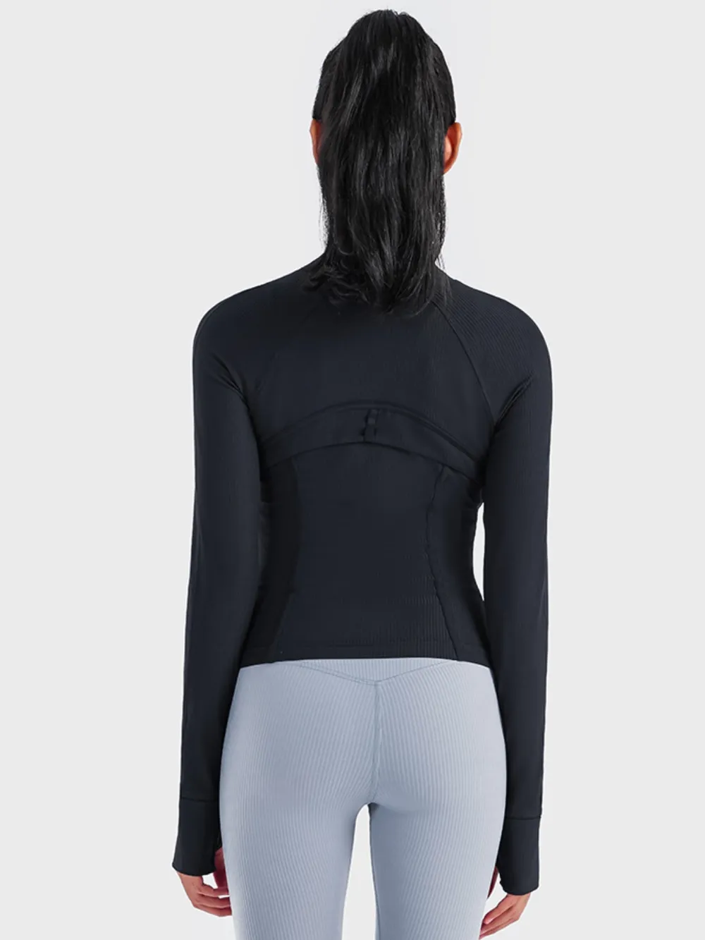 Zip-Up Long Sleeve Sports Jacket, image 12