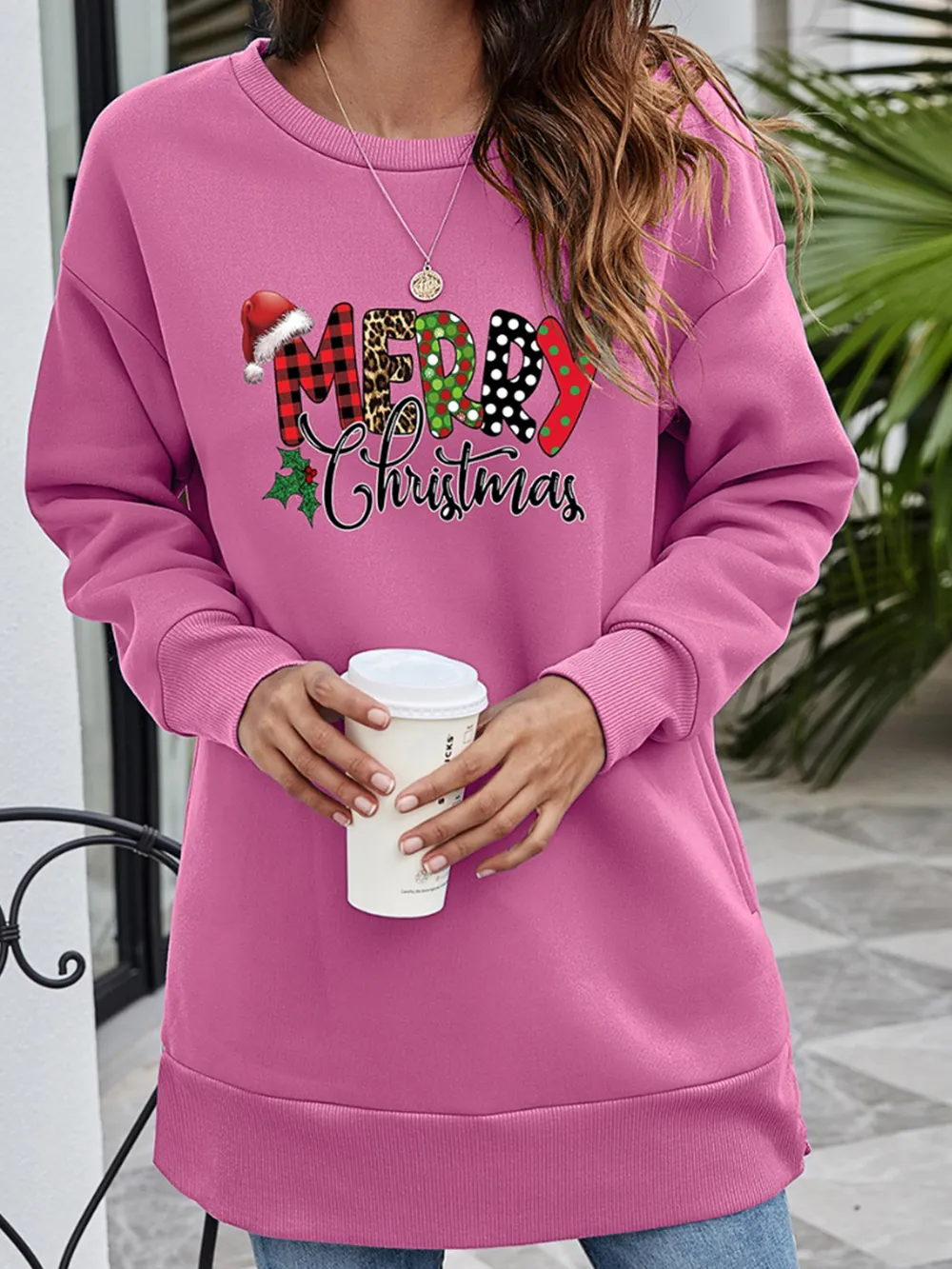 MERRY CHRISTMAS Graphic Sweatshirt, image 17