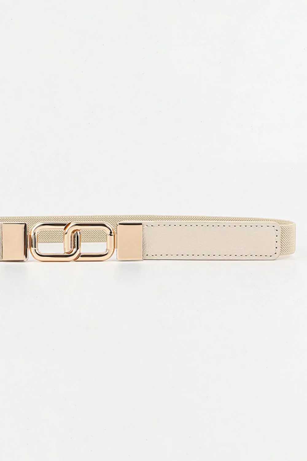 Geometric Double Buckle Elastic Belt, image 8