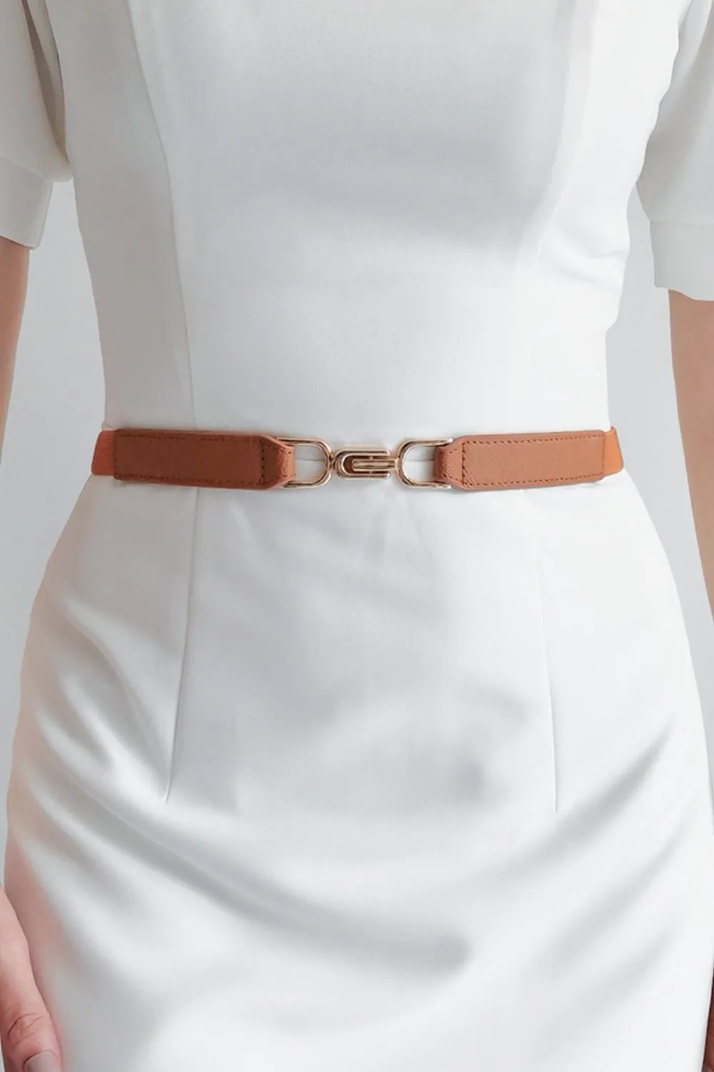 Alloy Buckle Elastic Belt, image 10