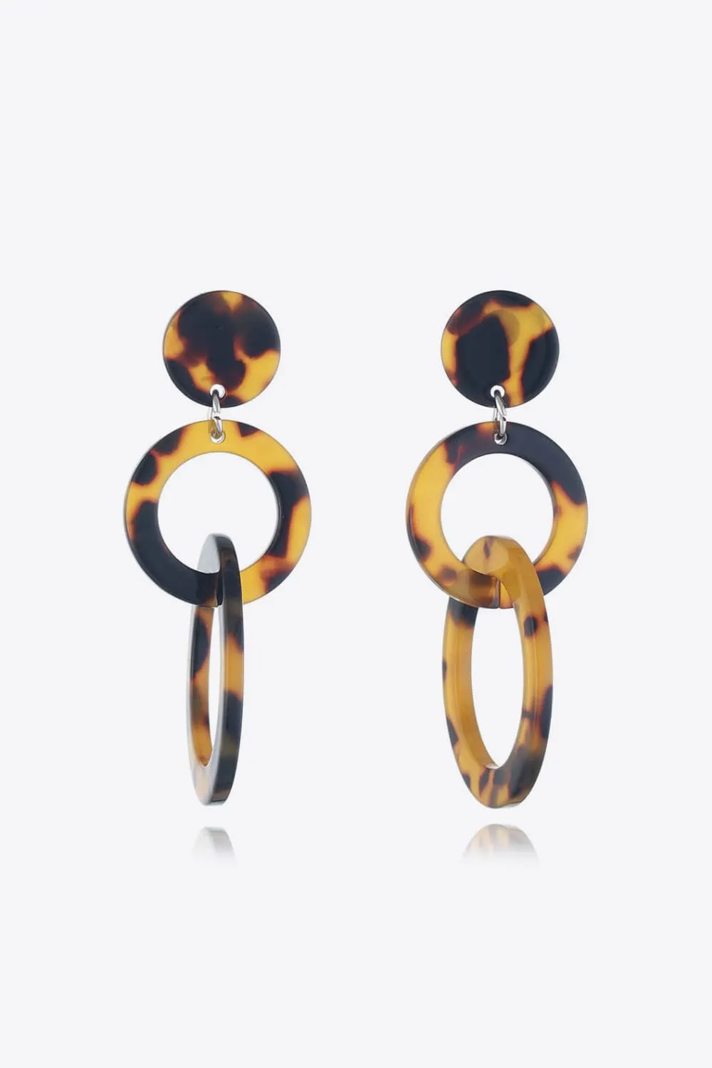 Acrylic Double-Hoop Earrings, image 14