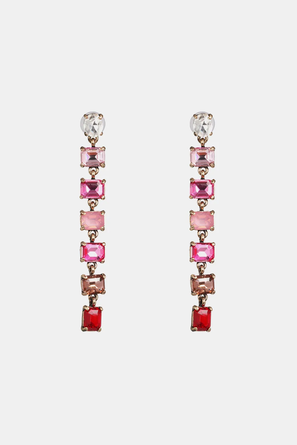 Geometrical Shape Resin Dangle Earrings, image 3