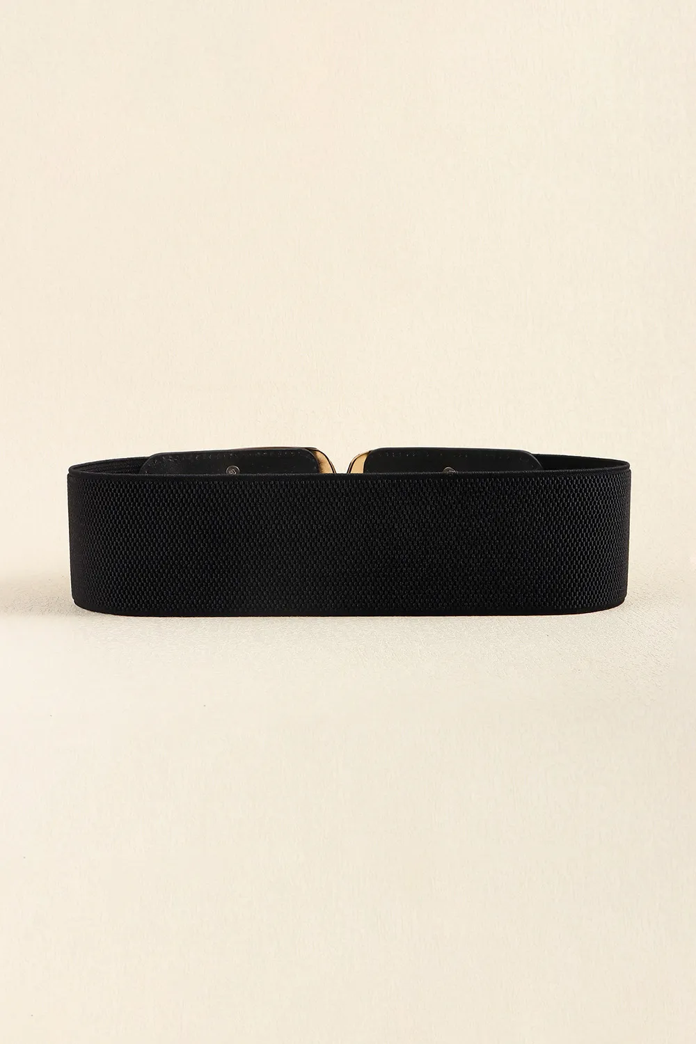Zinc Alloy Buckle Elastic Wide Belt, image 3