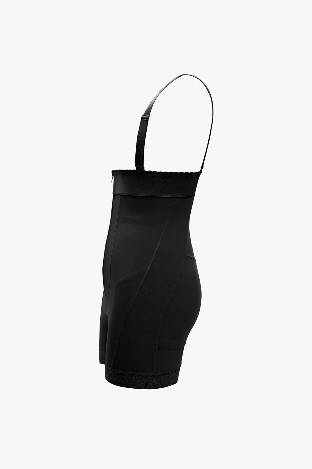 Full Size Zip Up Under-Bust Shaping Bodysuit, image 5