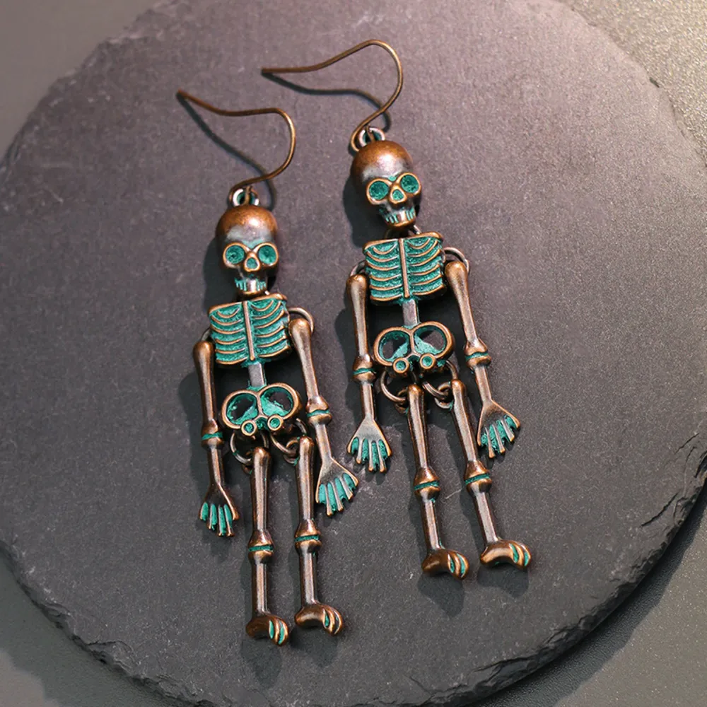 Skeleton Alloy Earrings, image 7