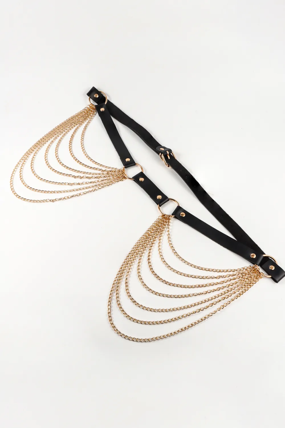 PU Belt with Chain, image 10