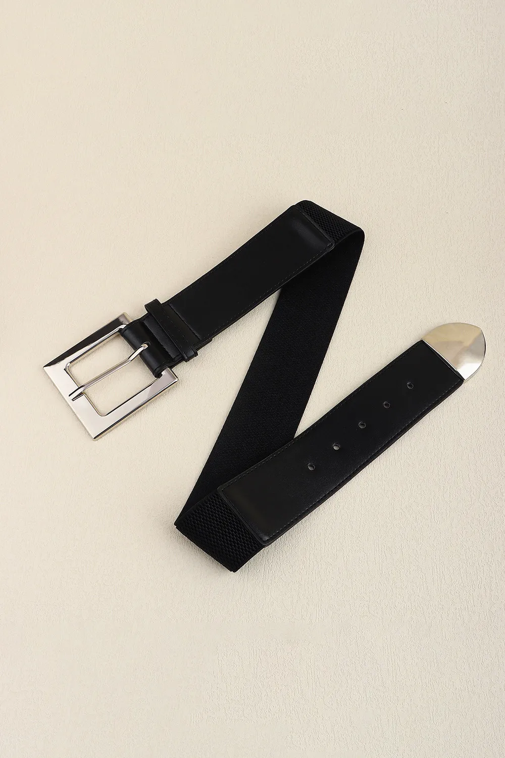 Zinc Alloy Buckle PU Leather Belt, image 4
